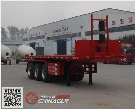 重型平板自卸半掛車(chē)